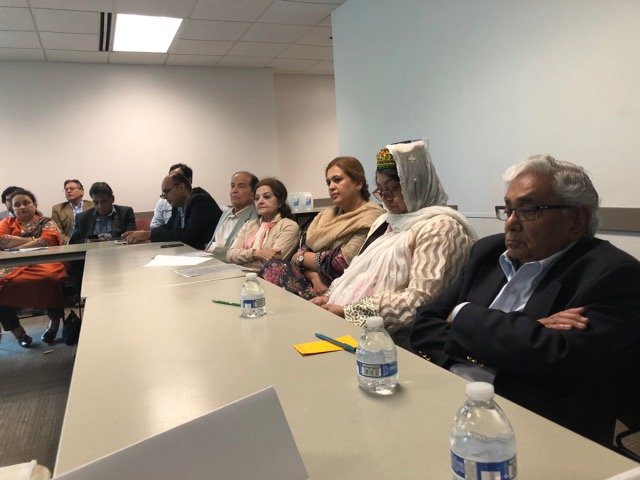 Participants at a Global Beat Foundation archive gathering.