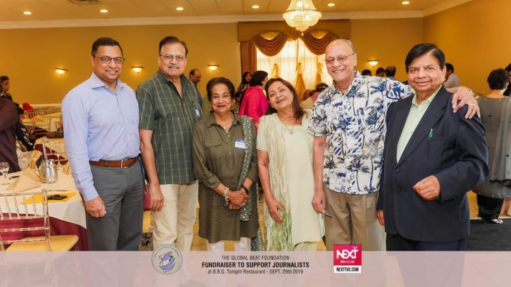 Participants at a Global Beat Foundation archive event