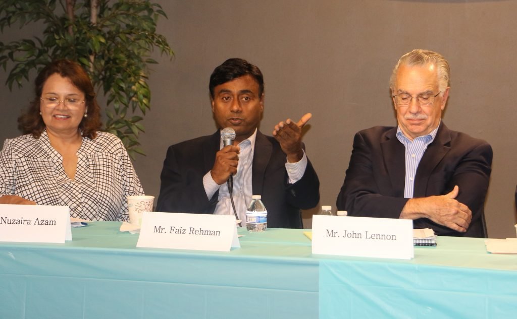 Participants at a Global Beat Foundation archive gathering.